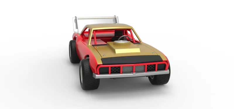 Vintage Semi-Late Model Stock Car Scale 1:25 - Model preview 26