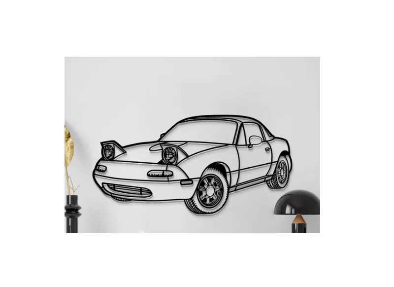 Mazda - Miata MX 5 1991 Wall Art - Model preview 1