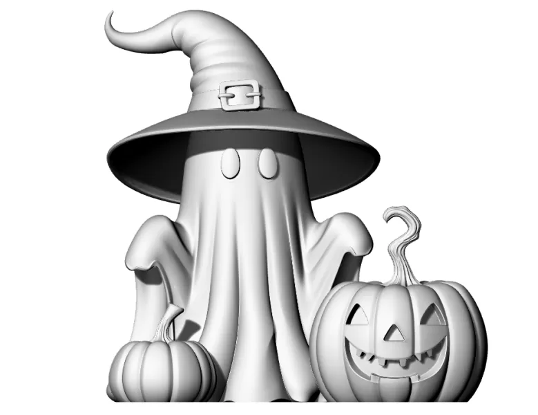 Happy Halloween Family - Model preview 2