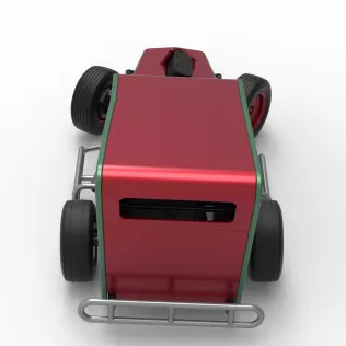 Dwarf car while turning Scale 1:25 - Model thumbnail 17