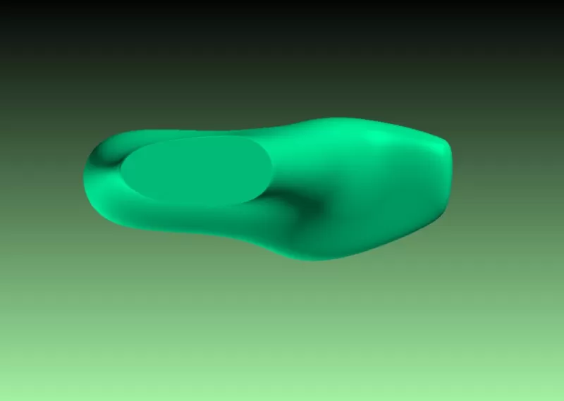 Women High Heel Open Toe Sandal Slipper Shoe Last 3D Digital Pri - Model preview 6