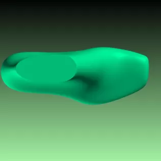 Women High Heel Open Toe Sandal Slipper Shoe Last 3D Digital Pri - Model thumbnail 6