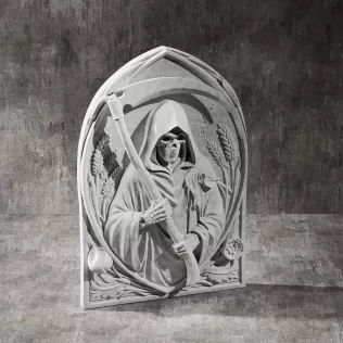 Grim Reaper Wall Panel #RoZ - Model thumbnail 7