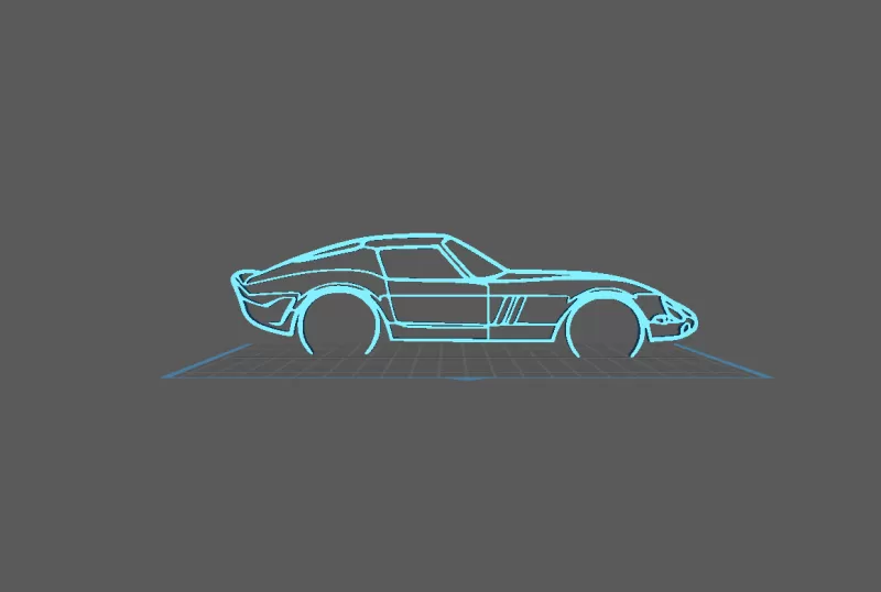 Ferrari - 250 GTO Wall Art - Model preview 2
