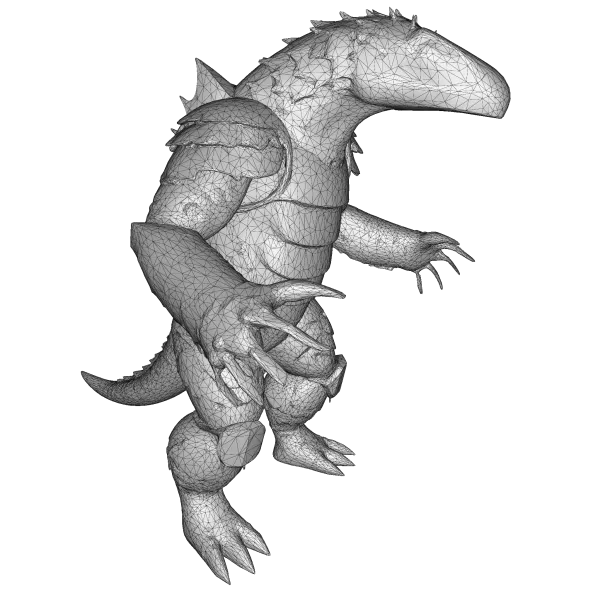 Cinematic Creature + Mech Kitbash Pack (High-Poly 3D Models) - Model preview 9