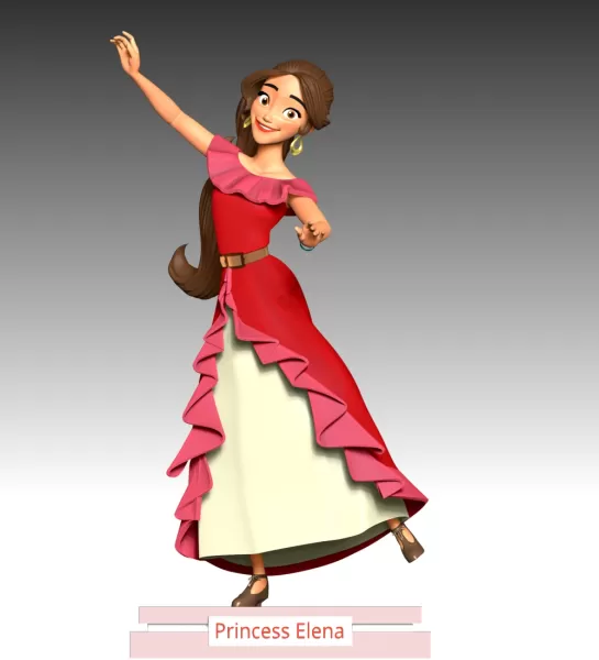 Princess Elena - Model preview 2