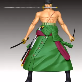 Zoro One Piece Fan Art - Model thumbnail 3