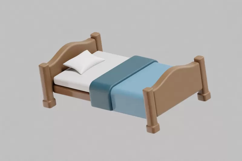 Bed - Model preview 7