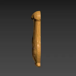 Wooden Beer Mug - Model thumbnail 4