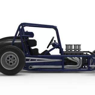 Pavement Silver Crown Car Base Version 2 Scale 1:25 - Model thumbnail 22