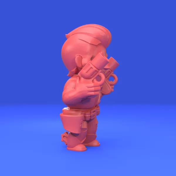 Colt (Original) - Brawl Stars - Model preview 3