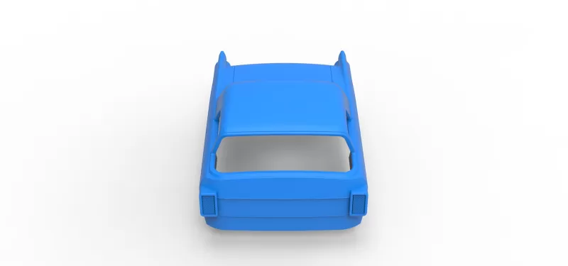 Shell of Vintage front engine dragster Version 6 Scale 1:25 - Model preview 6