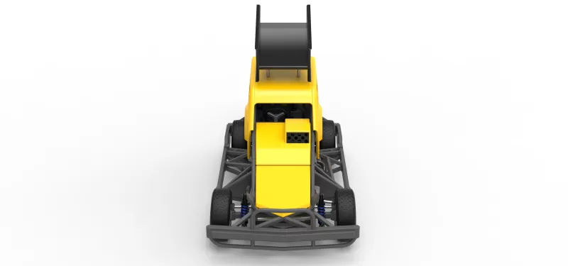 New Zealand Superstock car Version 5 Scale 1:25 - Model preview 8