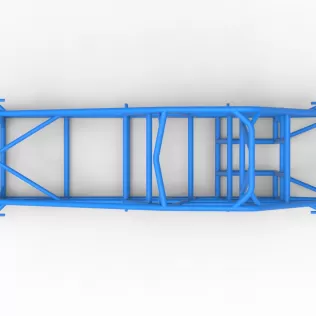 Frame of Experimental Pavement Silver Crown Car V2 Scale 1:25 - Model thumbnail 8