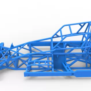 Frame of New Zealand Superstock car Version 4 Scale 1:25 - Model thumbnail 8