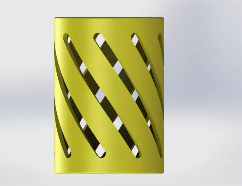 Pencil Holder Desk Organizer - Model preview 3