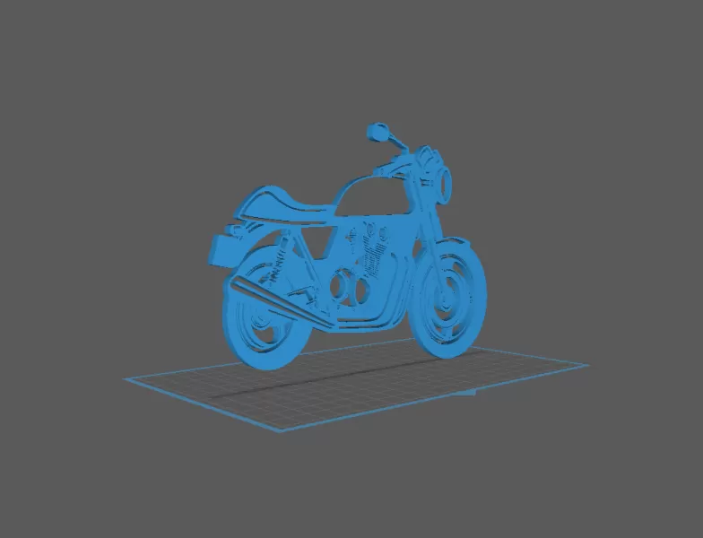 Kawasaki - Z1 Wall Art - Model preview 1