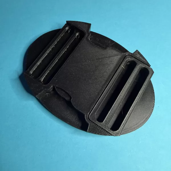 Batman Logo Snaplock Belt Buckle - Model preview 6