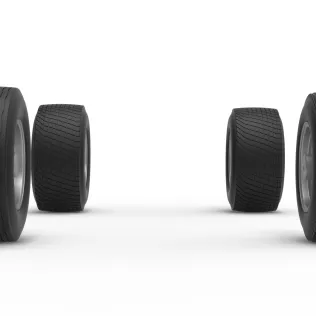 Wheel Set of Dirt Silver Crown Champ car Version 2 Scale 1:25 - Model thumbnail 4