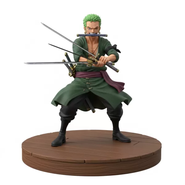 Roronoa Zoro | Three-Sword Style 3D Figure - Model preview 1