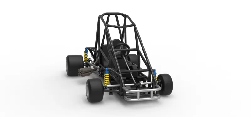 Quarter Midget Base Scale 1:16 - Model preview 26