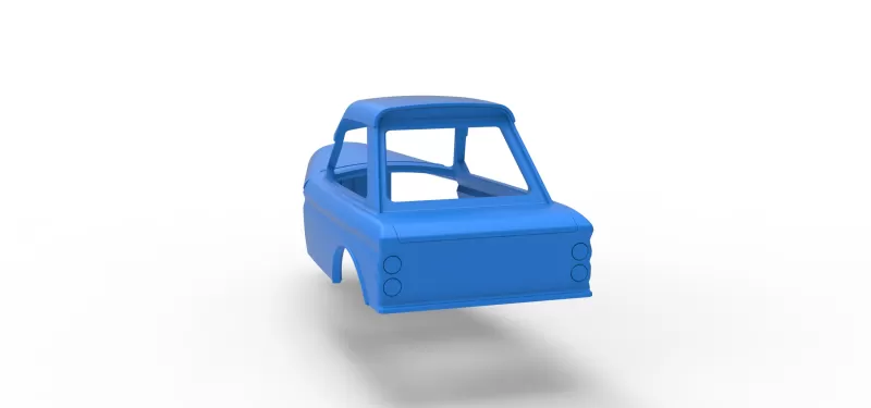 Shell of New Zealand Vintage Stock car Scale 1:25 - Model preview 11