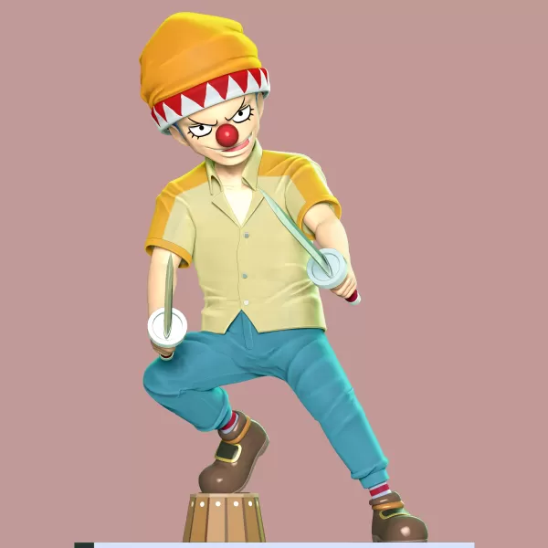 Young Buggy - One Piece - Model preview 1