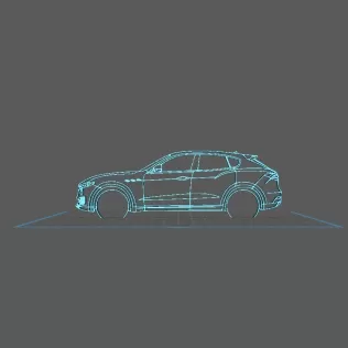 Maserati - Levante Wall Art