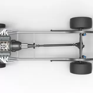 Chassis of Gasser Version 2 Scale 1:25 - Model thumbnail 10