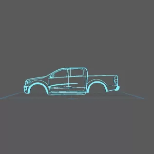 Ford - Ranger 2019 Wall Art