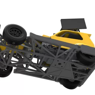 New Zealand Superstock car Version 5 Scale 1:25 - Model thumbnail 3