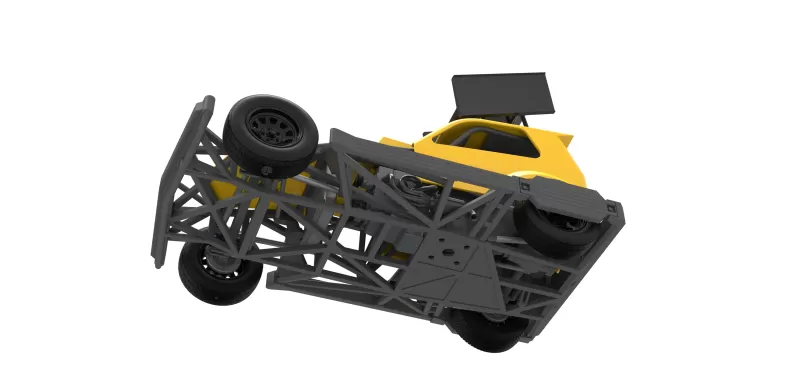 New Zealand Superstock car Version 5 Scale 1:25 - Model preview 3