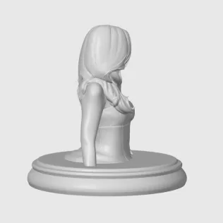 Catherine Zeta-Jones 3D Bust - Model thumbnail 6