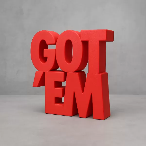 3D Got 'Em Decor, Sneakerhead Gift, Sneaker Art Accessory - Model preview 5