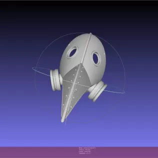 Chainsaw Man Violence Fiend Mask - Model thumbnail 2