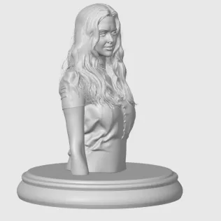 Amanda Seyfried 3D Bust Print - Model thumbnail 3