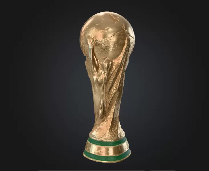 World Cup Trophy - Model preview 2