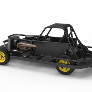 New Zealand Vintage Stock car Base Scale 1:25 - Model thumbnail 11