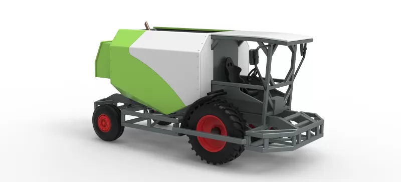 Racing Combine Harvester Scale 1:25 - Model preview 21