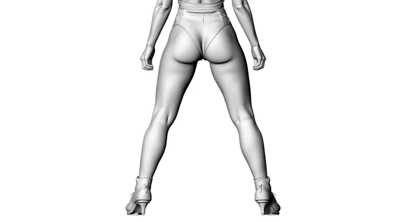 CR 7 Lady - Model preview 6