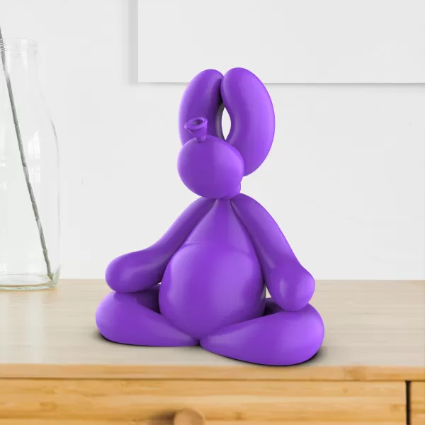 Buddha Balloon Dog, 3D Sculpture Decor Dog, Funny Dog Lover Gift - Model preview 2