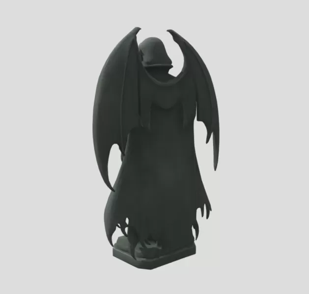 Vampire Statue - Model preview 3
