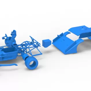 Wedge Dirt Late model Scale 1:25 - Model thumbnail 28