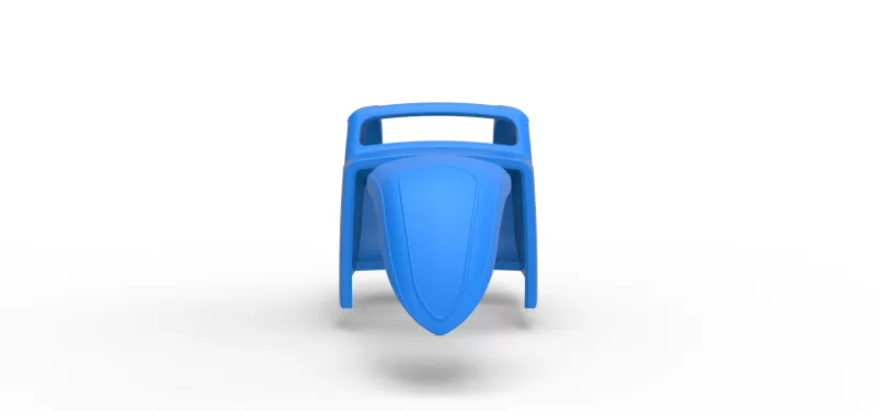 Shell of Vintage dragster Scale 1:25 - Model preview 5