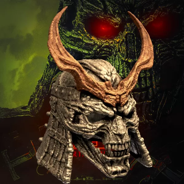 Mortal Kombat 2 Shao Kahn Popcorn - Model preview 1