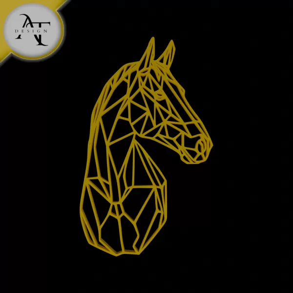 Horse - Wall Art - Model preview 1