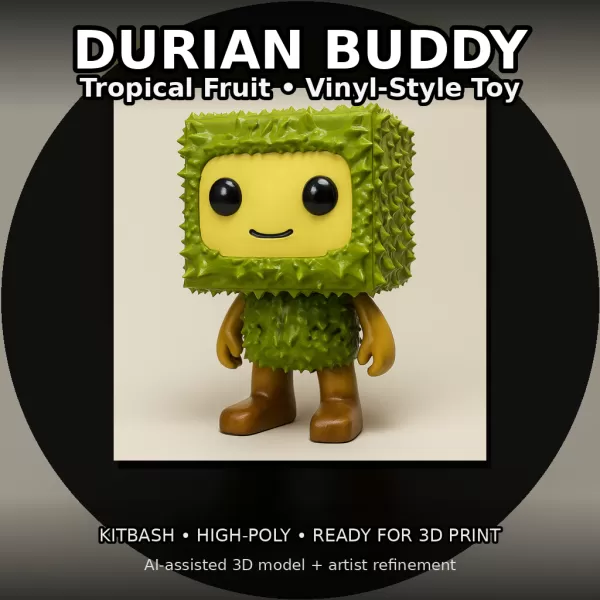 Kitbash Toy Heroes – High-Poly Character Pack (7 Figures) - Model preview 4