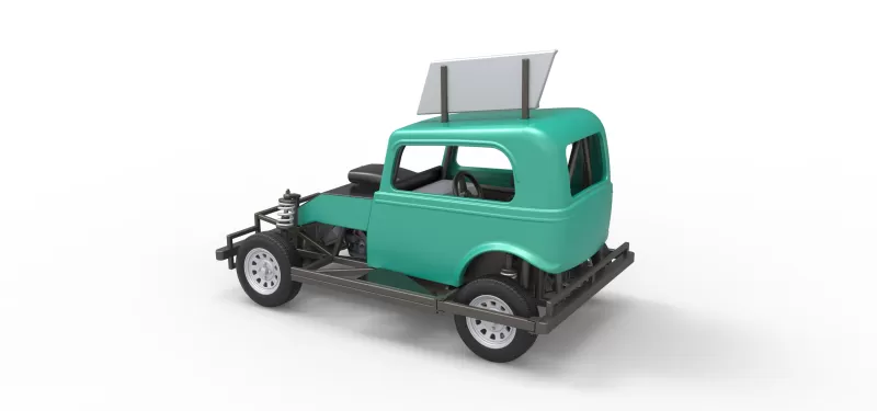 New Zealand Ministock car Scale 1:25 - Model preview 12
