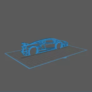 Lamborghini - Aventador SVG Wall Art - Model thumbnail 1