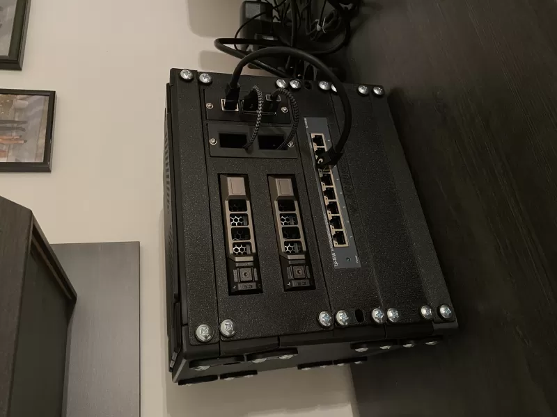 10Inch Rack HDD Mount + Raspberry Pi 4b / NAS - Model preview 4